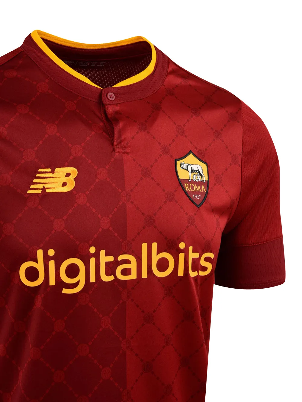 Maglia Home AS Roma 2022/2023 NEW BALANCE Bambino JT231244 Rosso