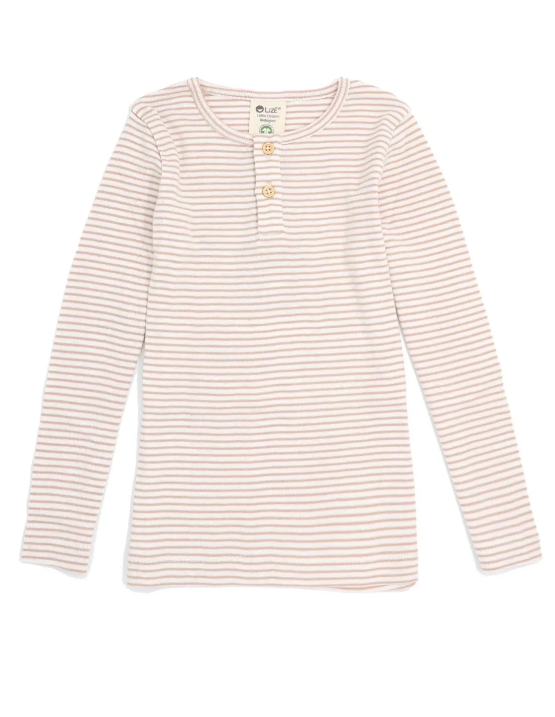 MAGLIA KIDS A SERAFINO IN COTONE BIOLOGICO A RIGHE