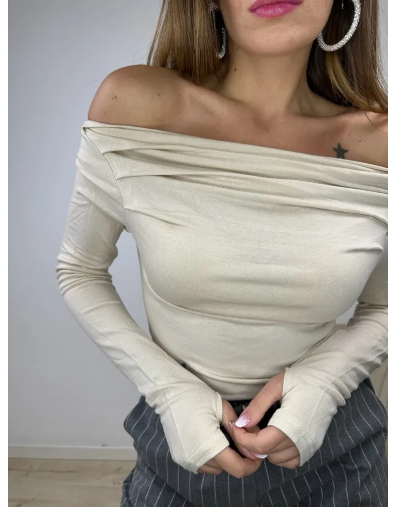 MAGLIA KIM NEW BEIGE