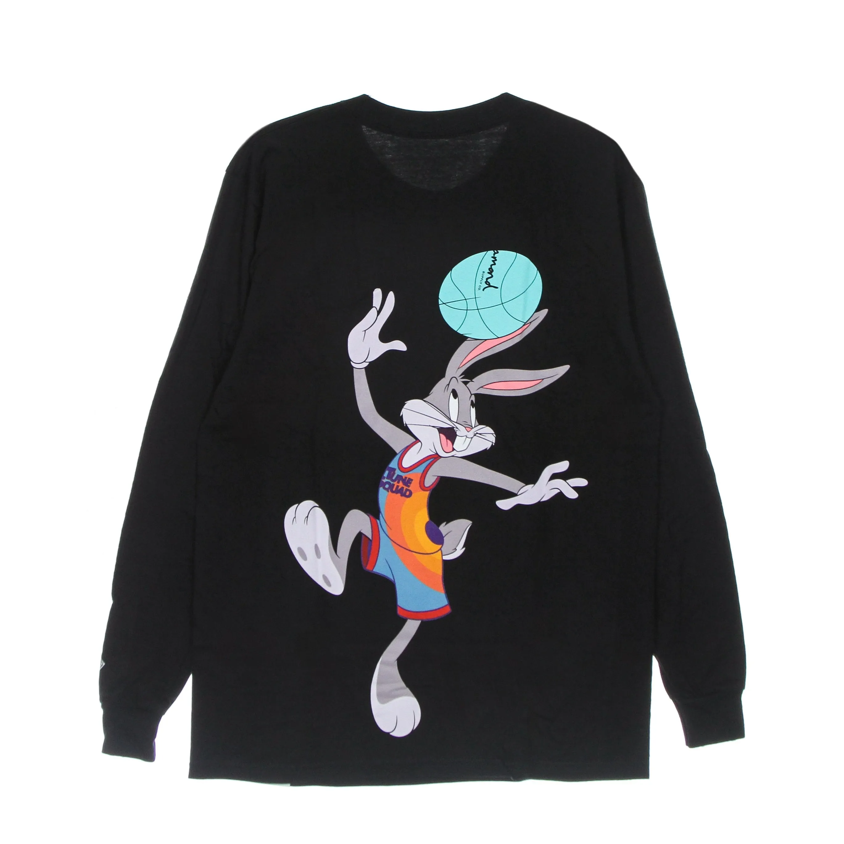Maglietta Manica Lunga Uomo Hook Shot L/s Tee X Space Jam 2 Black