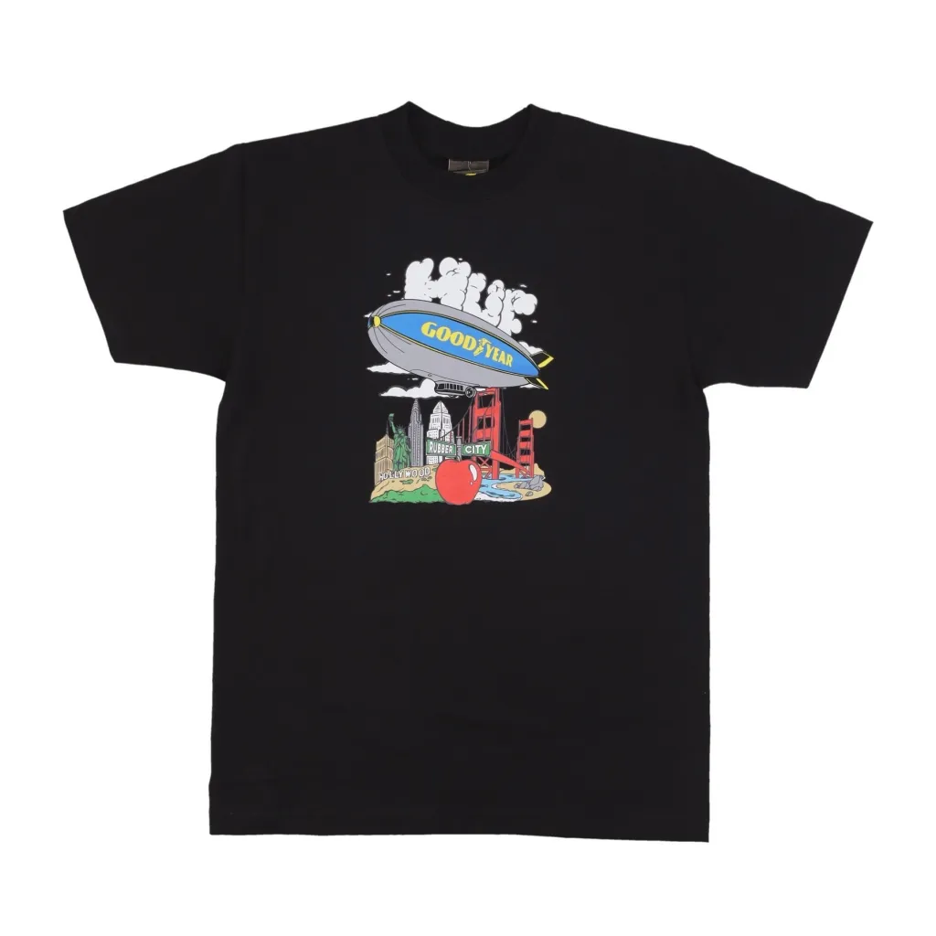maglietta uomo discover tee x goodyear BLACK