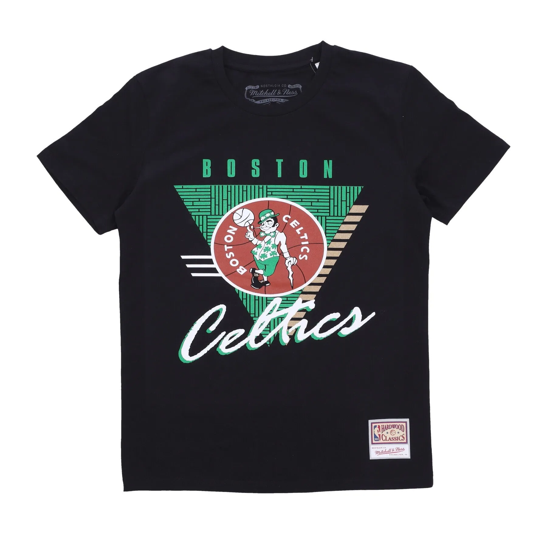 Maglietta Uomo Nba Final Seconds Tee Hardwood Classics Boscel Black