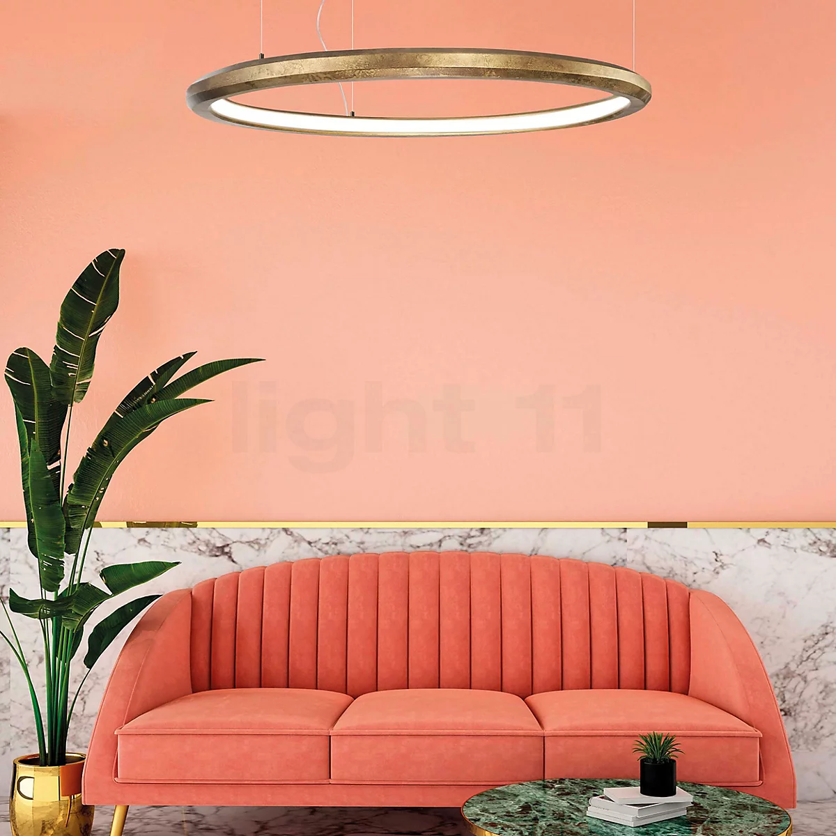 Marchetti Materica Circle Lampada a sospensione LED Inlight