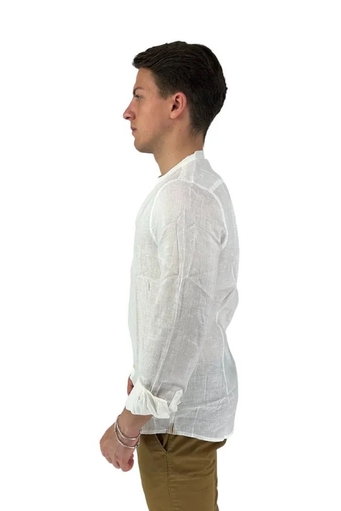 Markup camicia coreana in lino mk13002