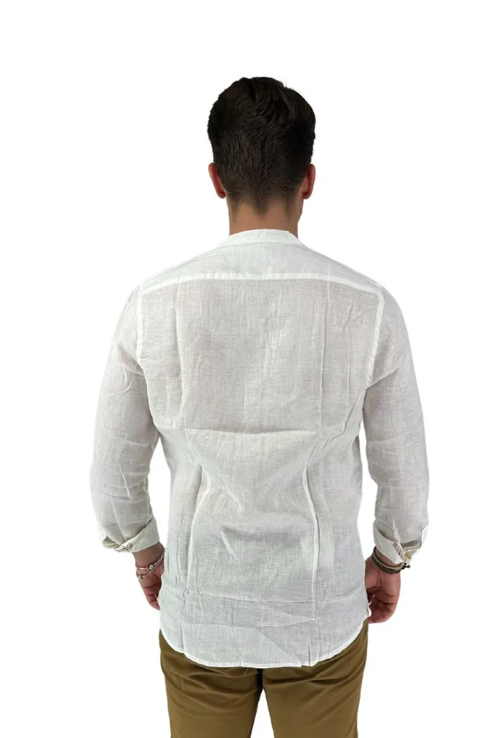 Markup camicia coreana in lino mk13002