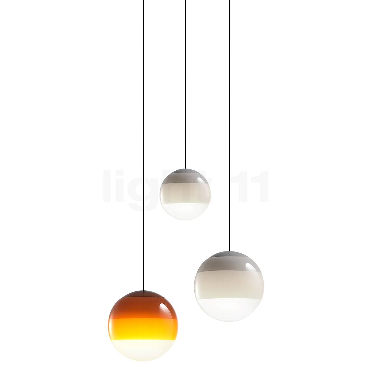 Marset Dipping Light Lampada a sospensione LED - 3 fuochi