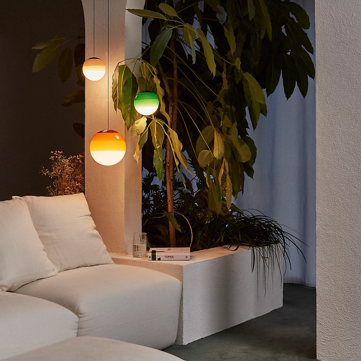 Marset Dipping Light Lampada a sospensione LED - 3 fuochi