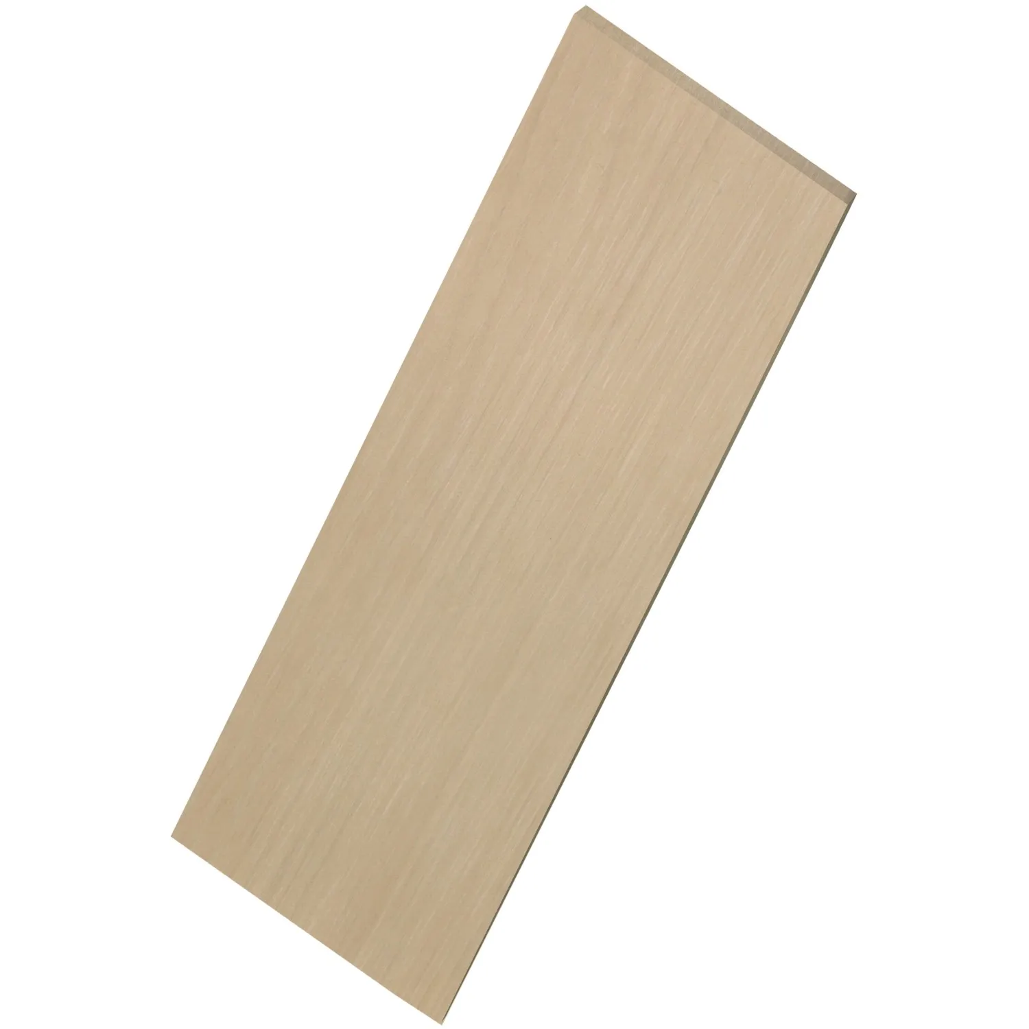Mensola melaminica rovere sbiancato 600 mm x 200 mm x 18 mm
