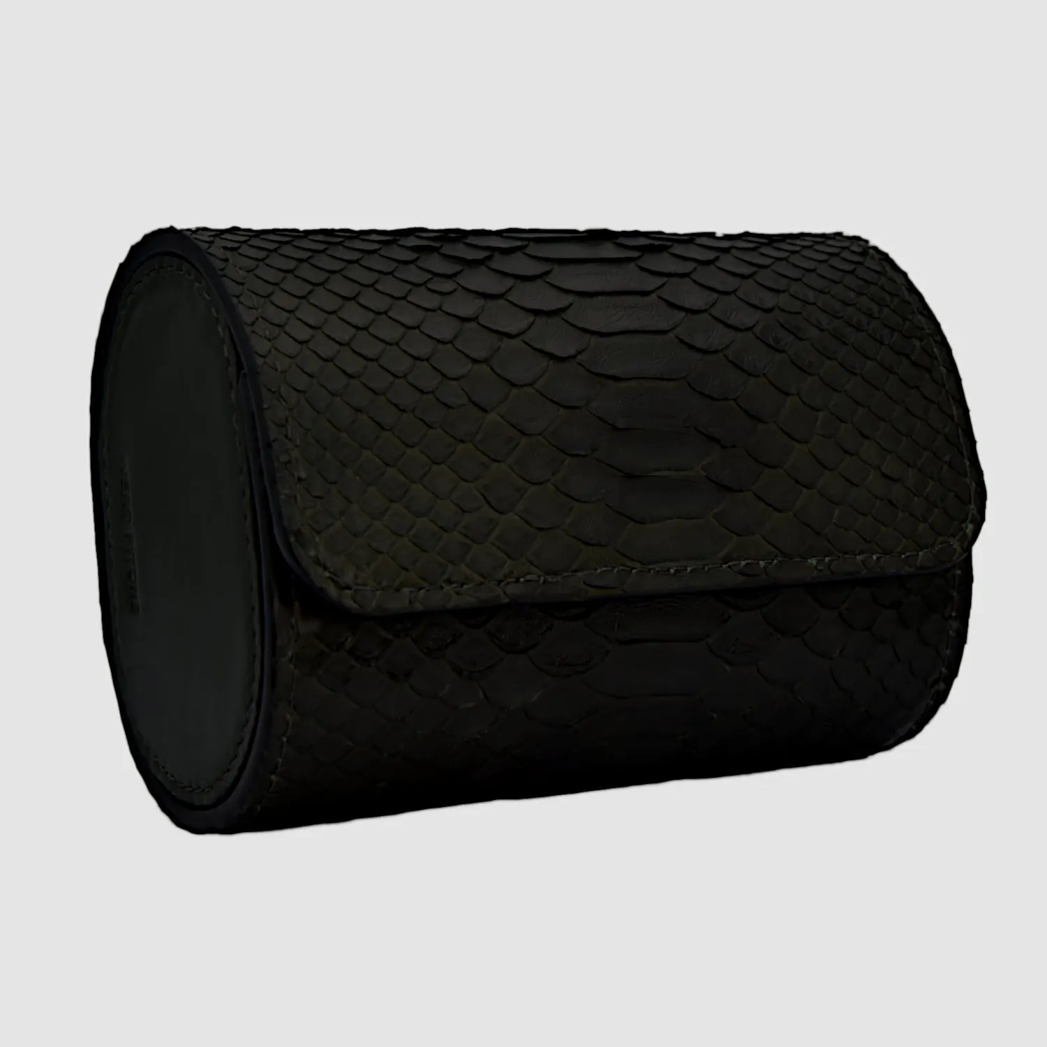 Mespecta Italia  ---------    ------------Custodia per Orologio Watch Roll in vera pelle di Pitone personalizzabile per 2 Orolog