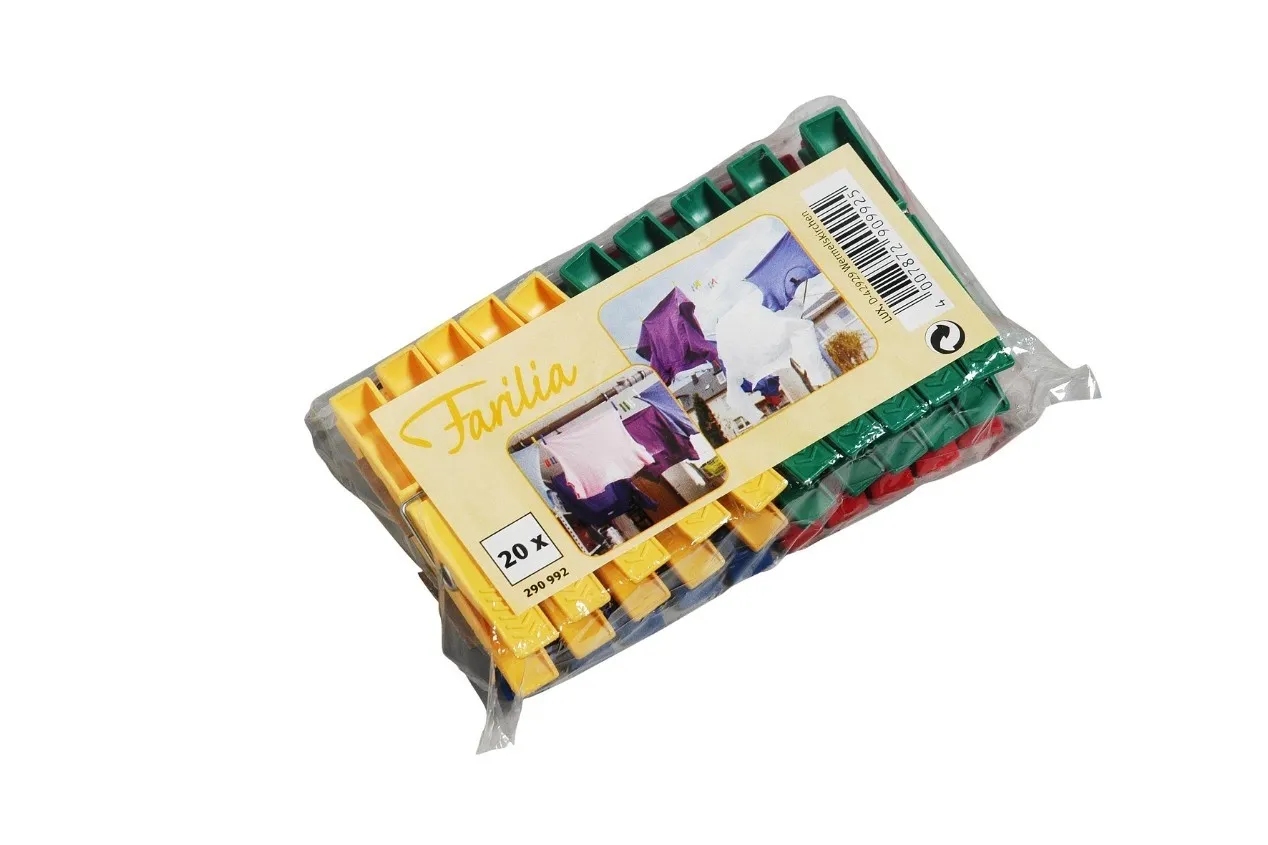 Mollette per biancheria 20 pz