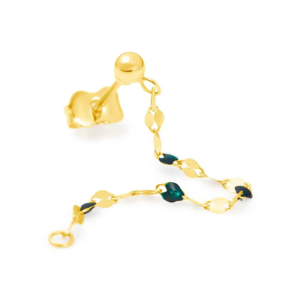 Mono Orecchino Pendente Beverly Oro Giallo 375/1000 1426053