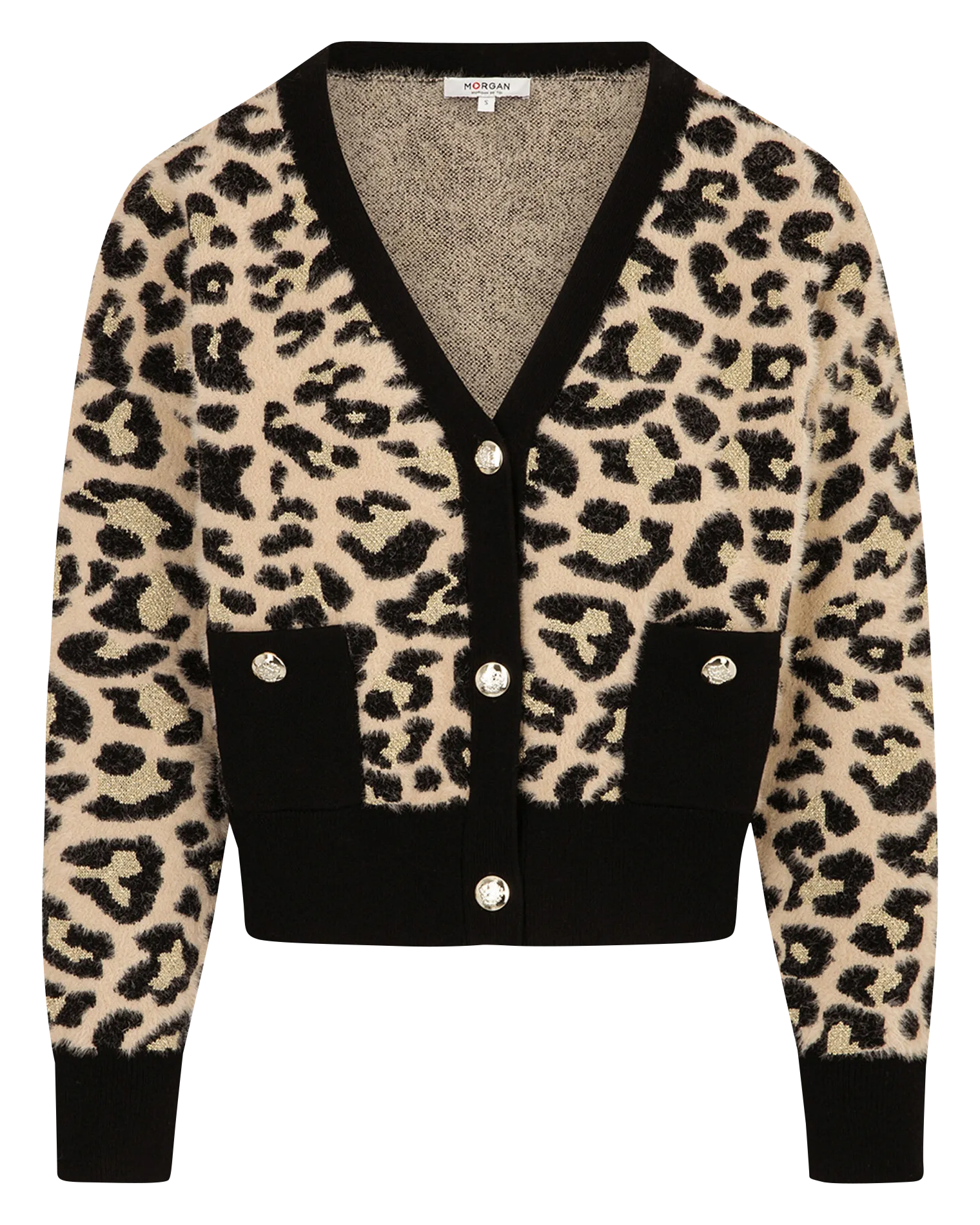  MORGAN   MJACOB - Cardigan dritto con scollo a V | Multicolore