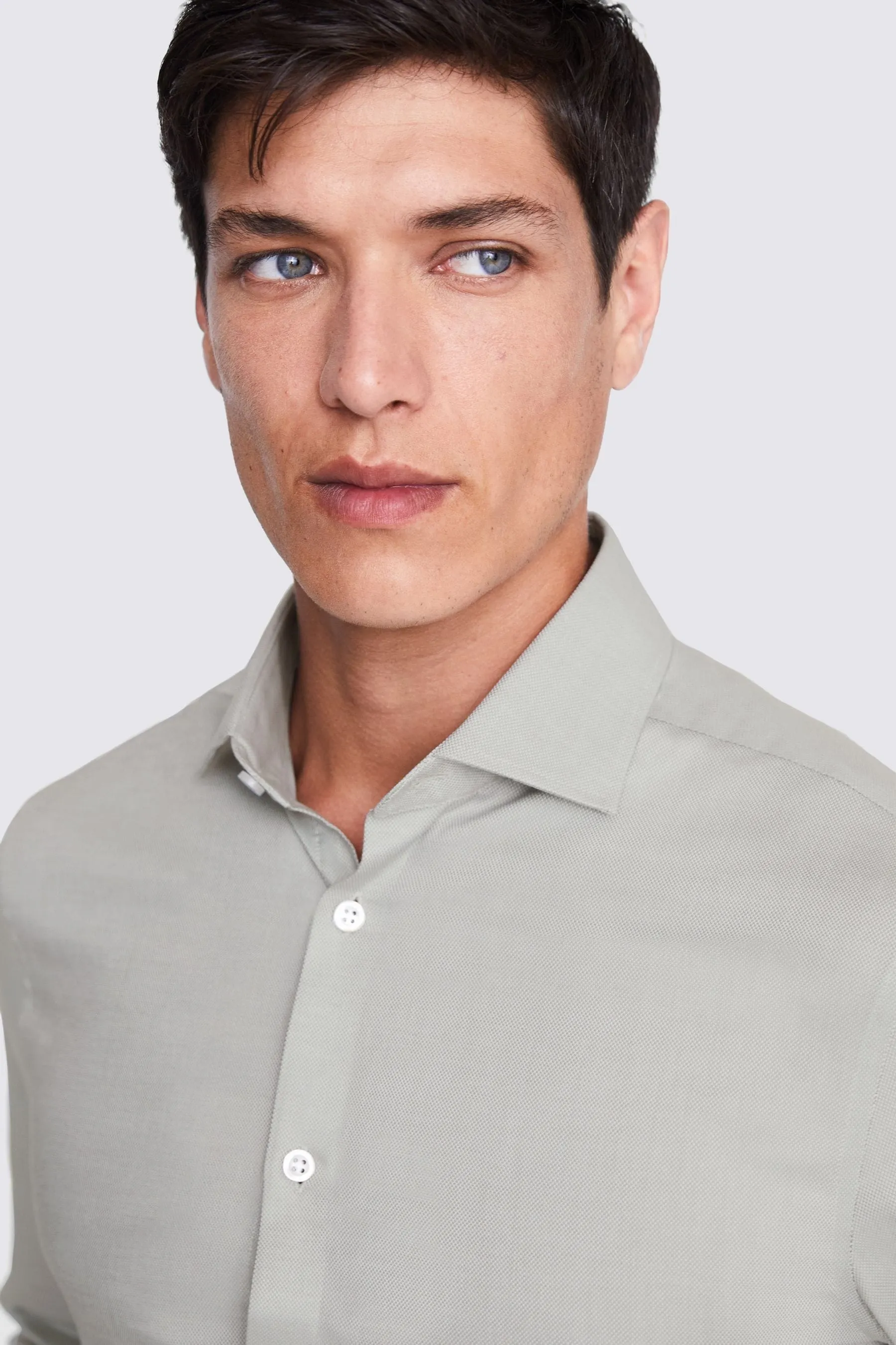 MOSS - Camicia elasticizzata a pallini