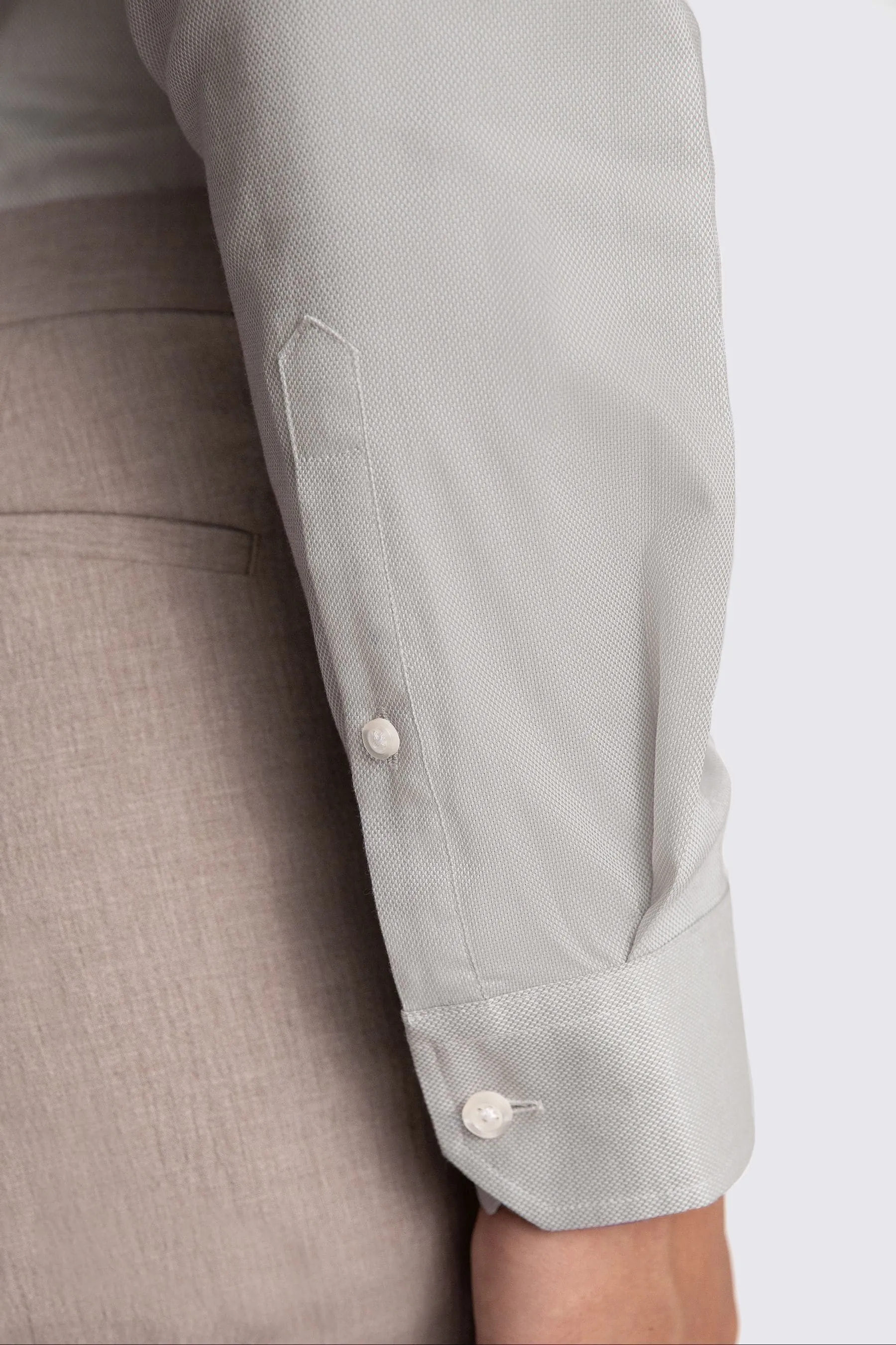 MOSS - Camicia elasticizzata a pallini
