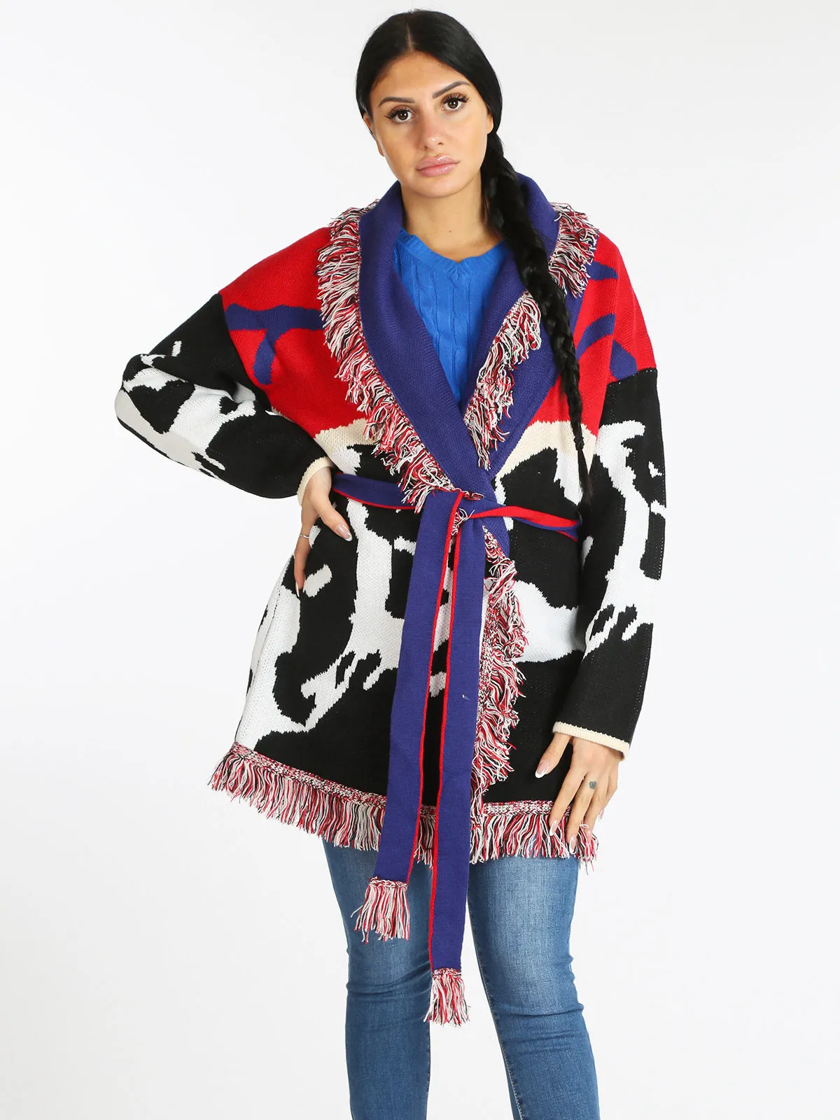 New Collection Gilet femme à franges