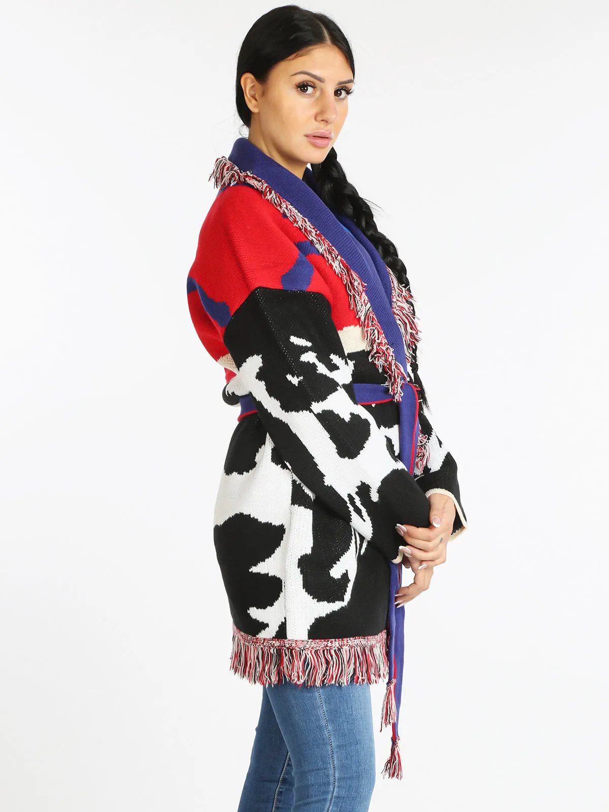 New Collection Gilet femme à franges