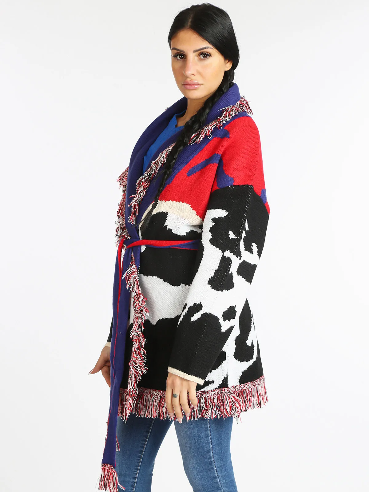New Collection Gilet femme à franges