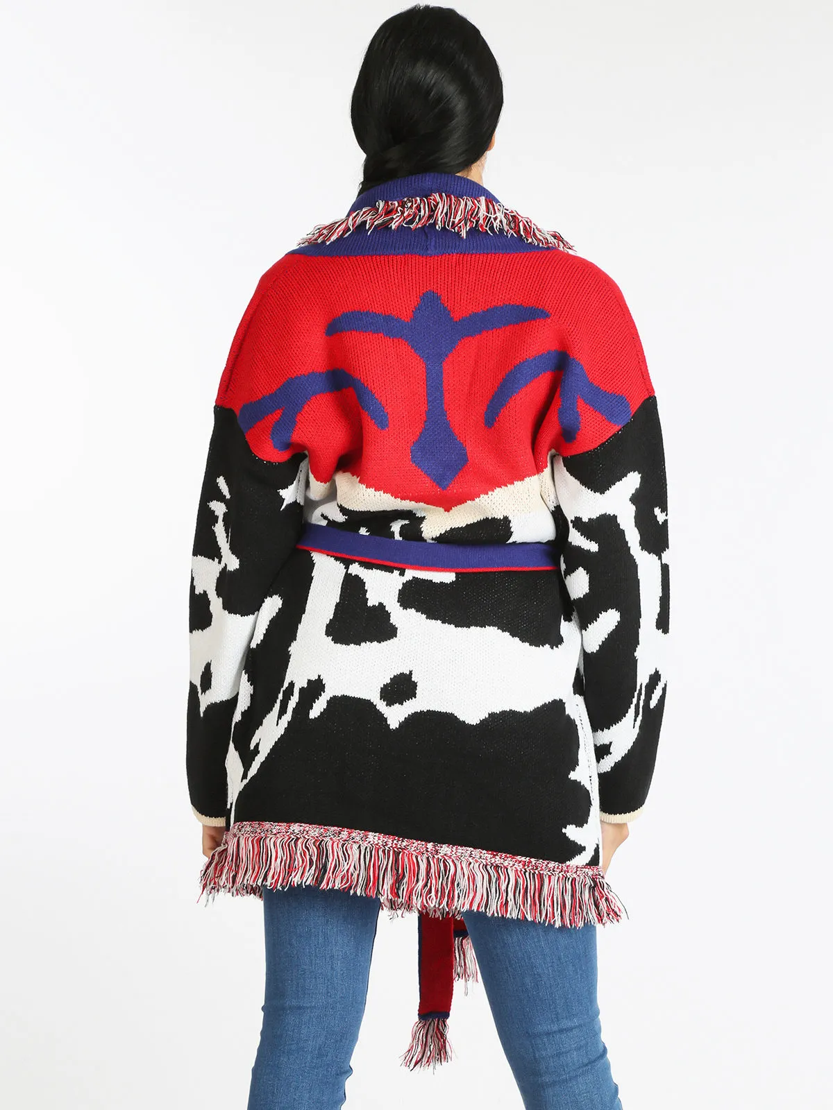 New Collection Gilet femme à franges