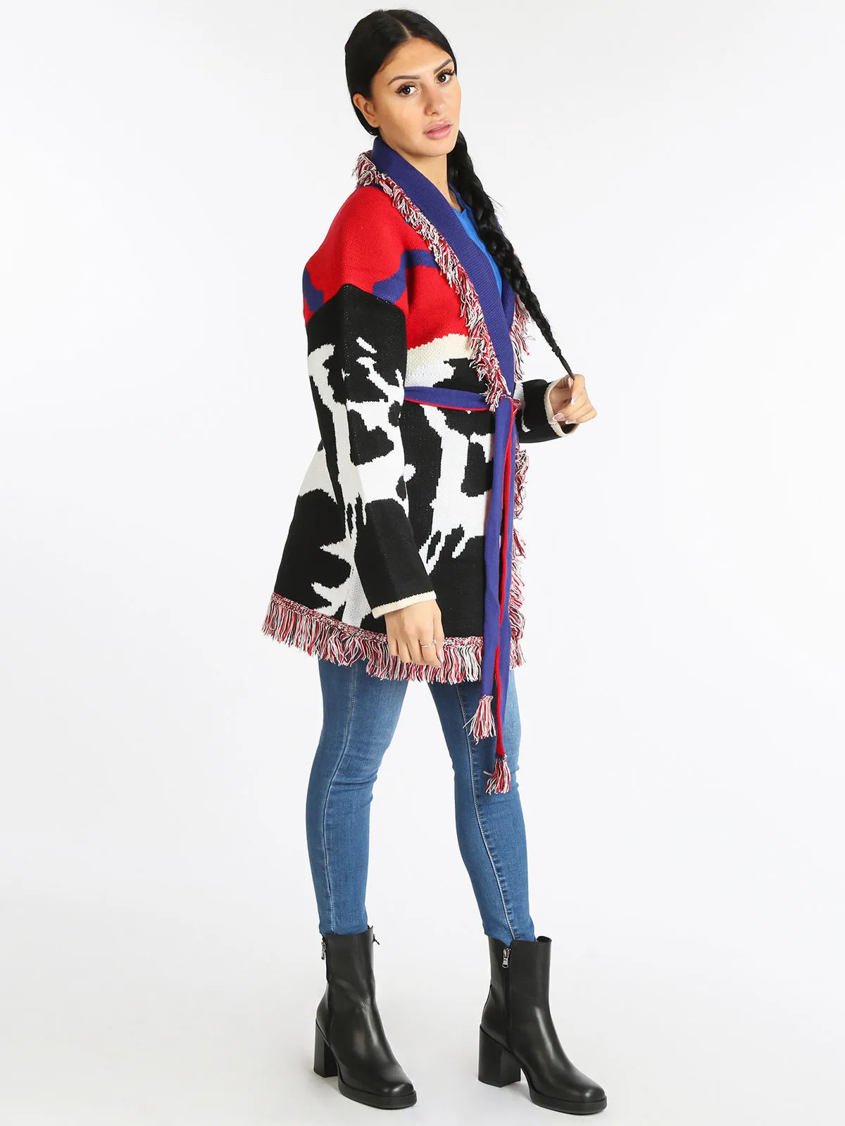 New Collection Gilet femme à franges