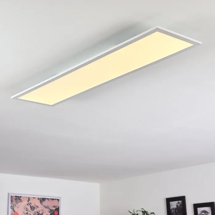 Nexo Plafoniera LED Bianco, 1-Luce, Telecomando