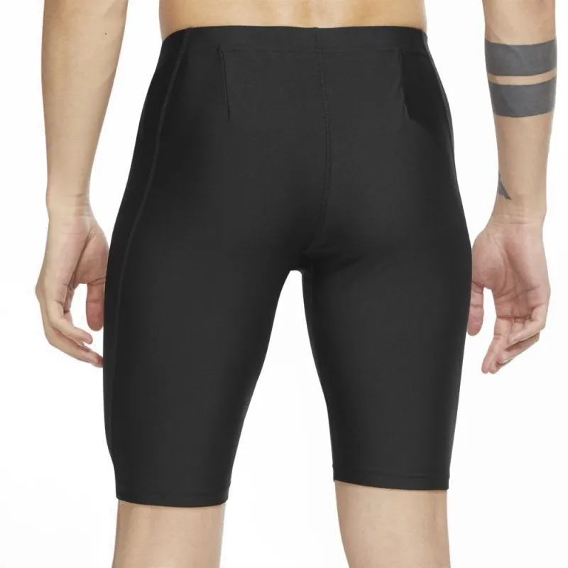 Nike Leggings Running Pantaloncini Df Fast Nero Argento Uomo