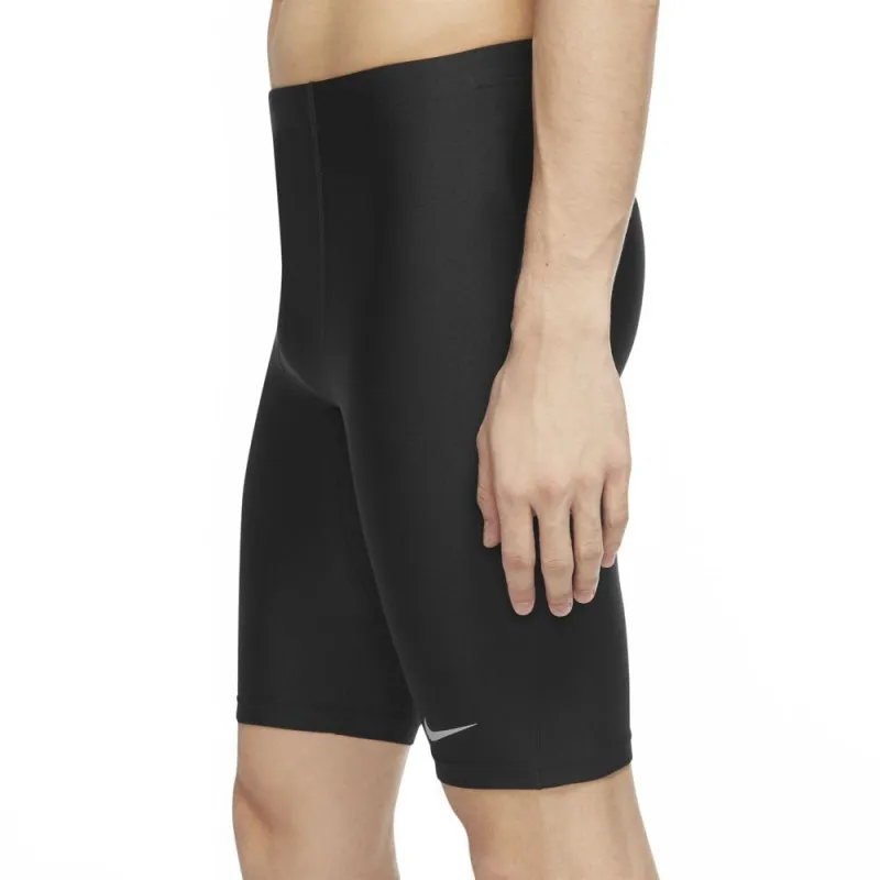 Nike Leggings Running Pantaloncini Df Fast Nero Argento Uomo