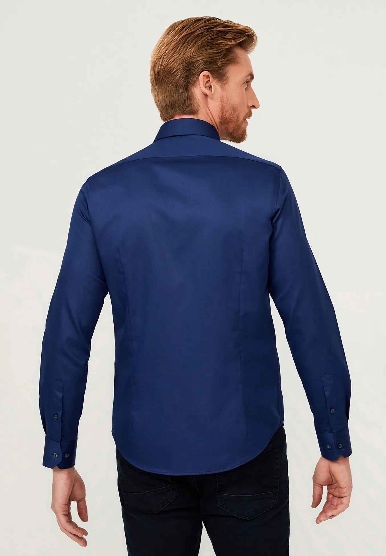 NON IRON (BUEGELFREI) SLIM FIT TALL - Camicia elegante