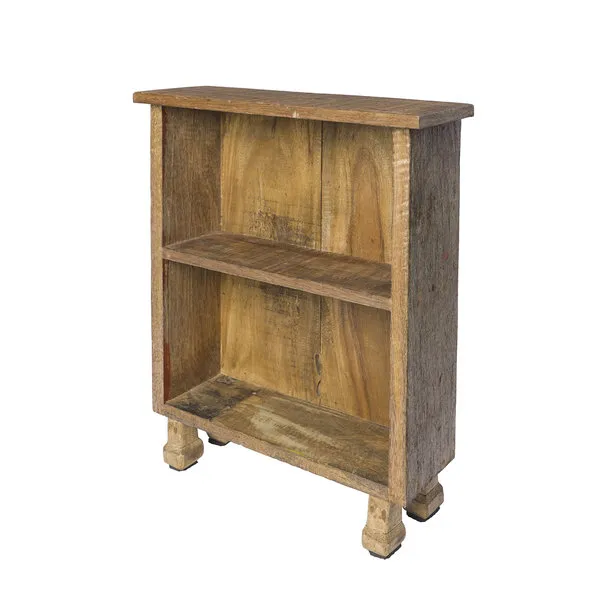 Novità Home Piccola libreria 2 ripiani in legno