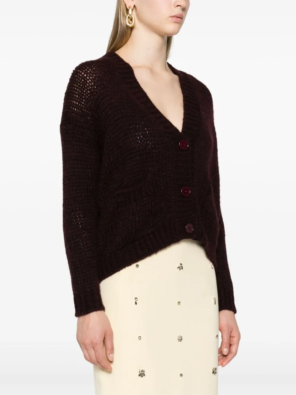 NUUR LONG SLEEVES OVER CARDIGAN