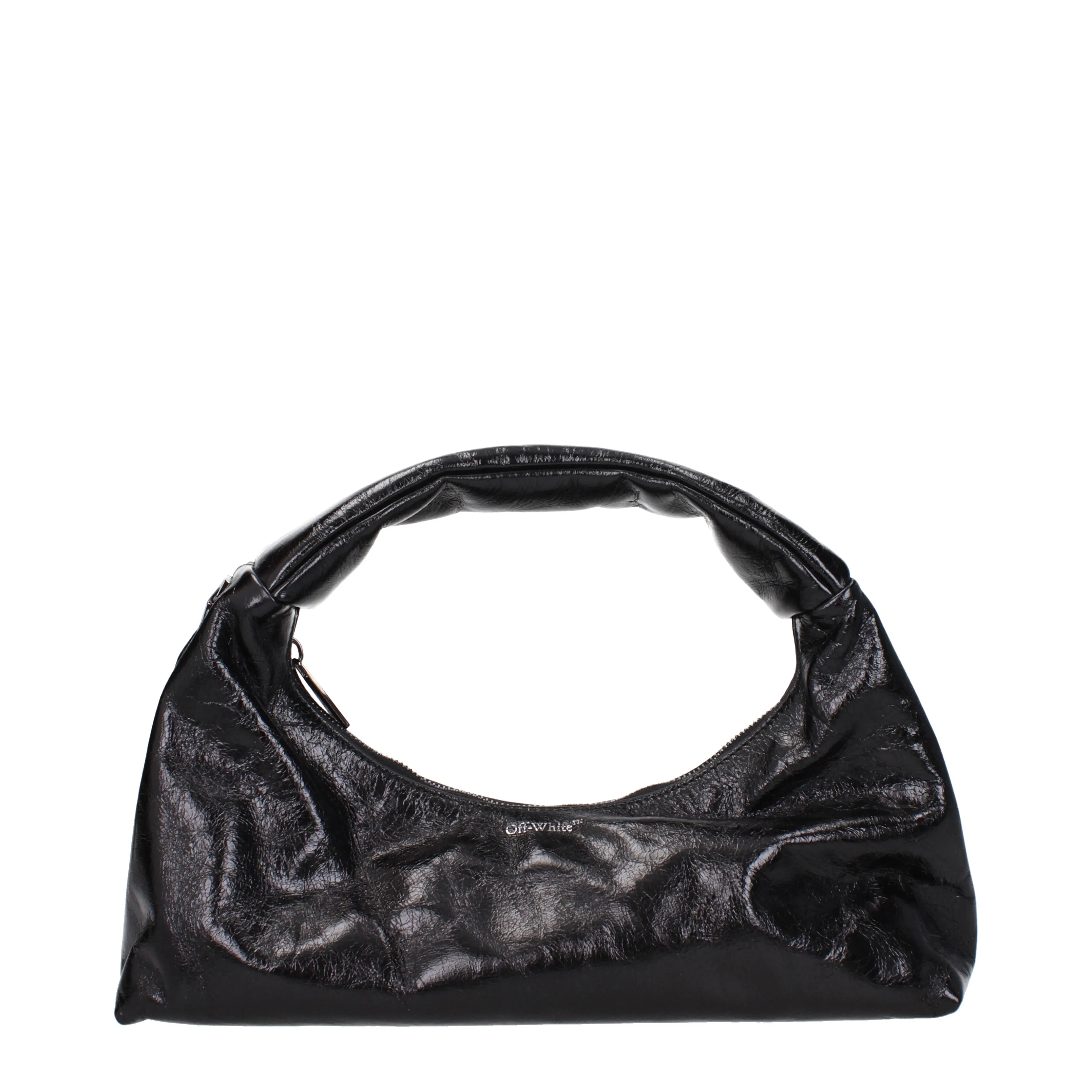 Off-White Borse a Mano Arcade Donna Pelle Nero