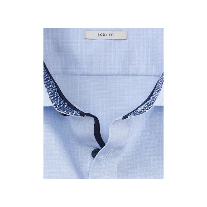 Olymp Level Five - Camicia business slim fit blu