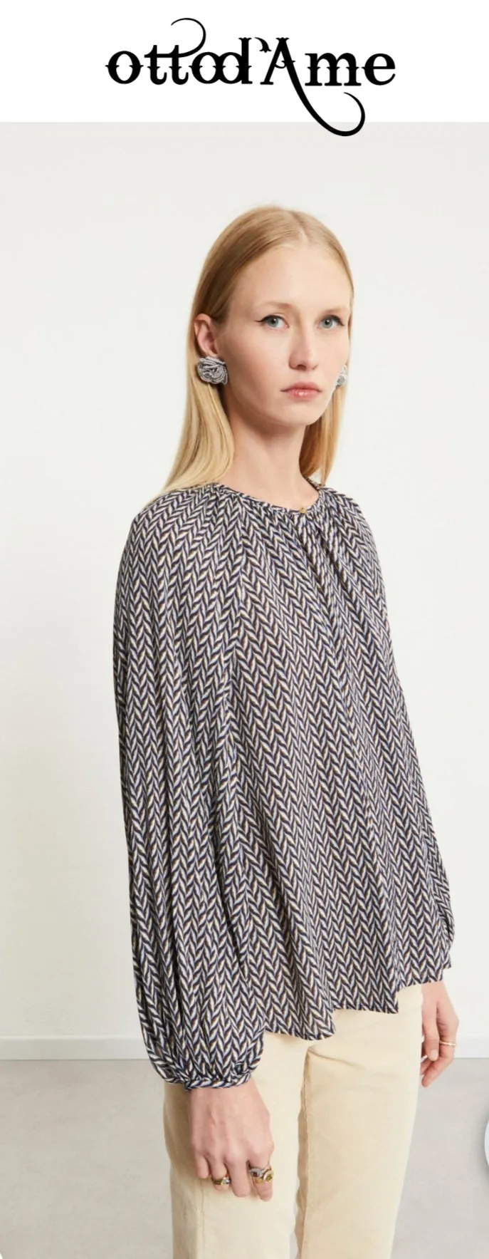 OTTOD'AME Camicia in viscosa- CVG_DC4998_2222 NIGHT