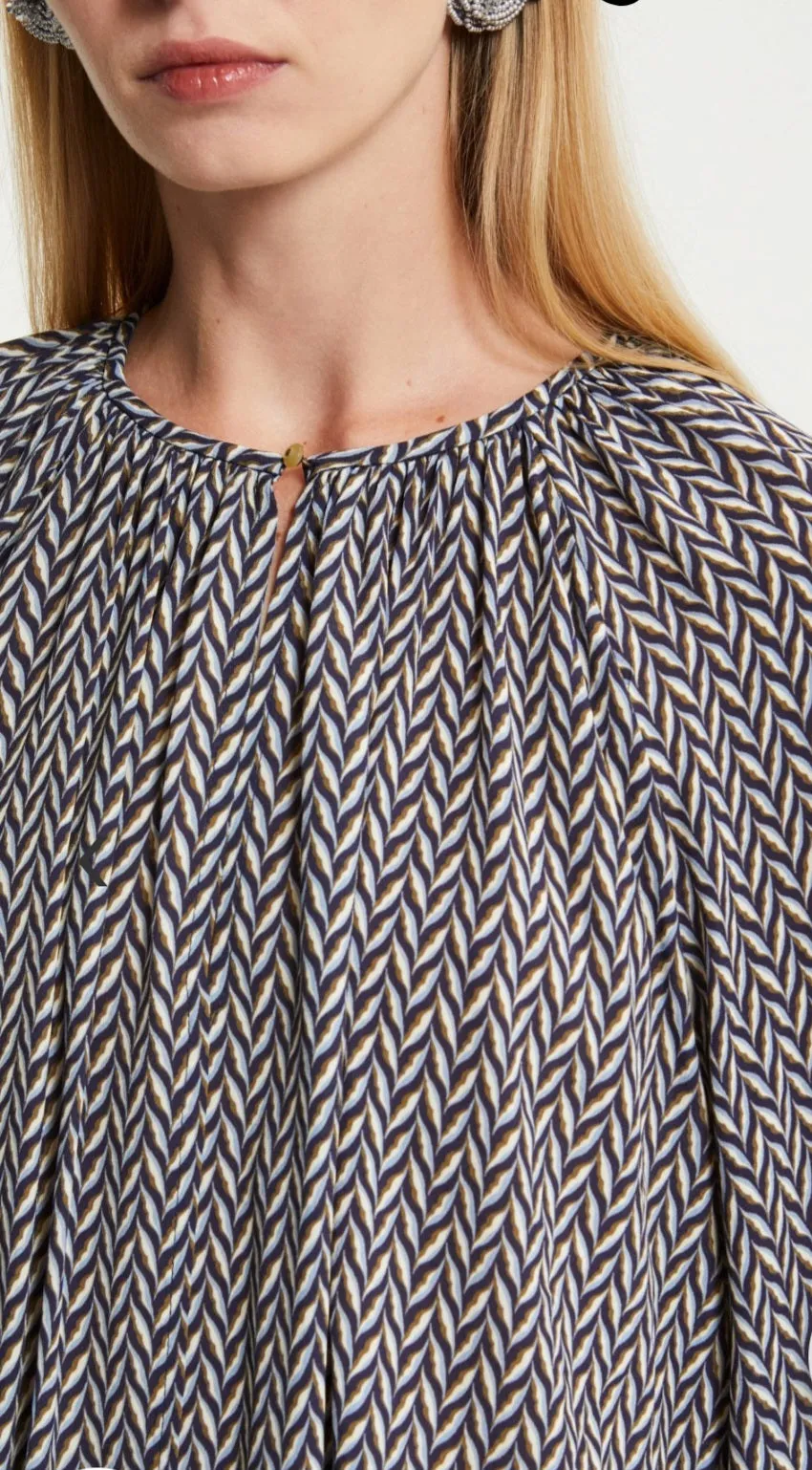 OTTOD'AME Camicia in viscosa- CVG_DC4998_2222 NIGHT