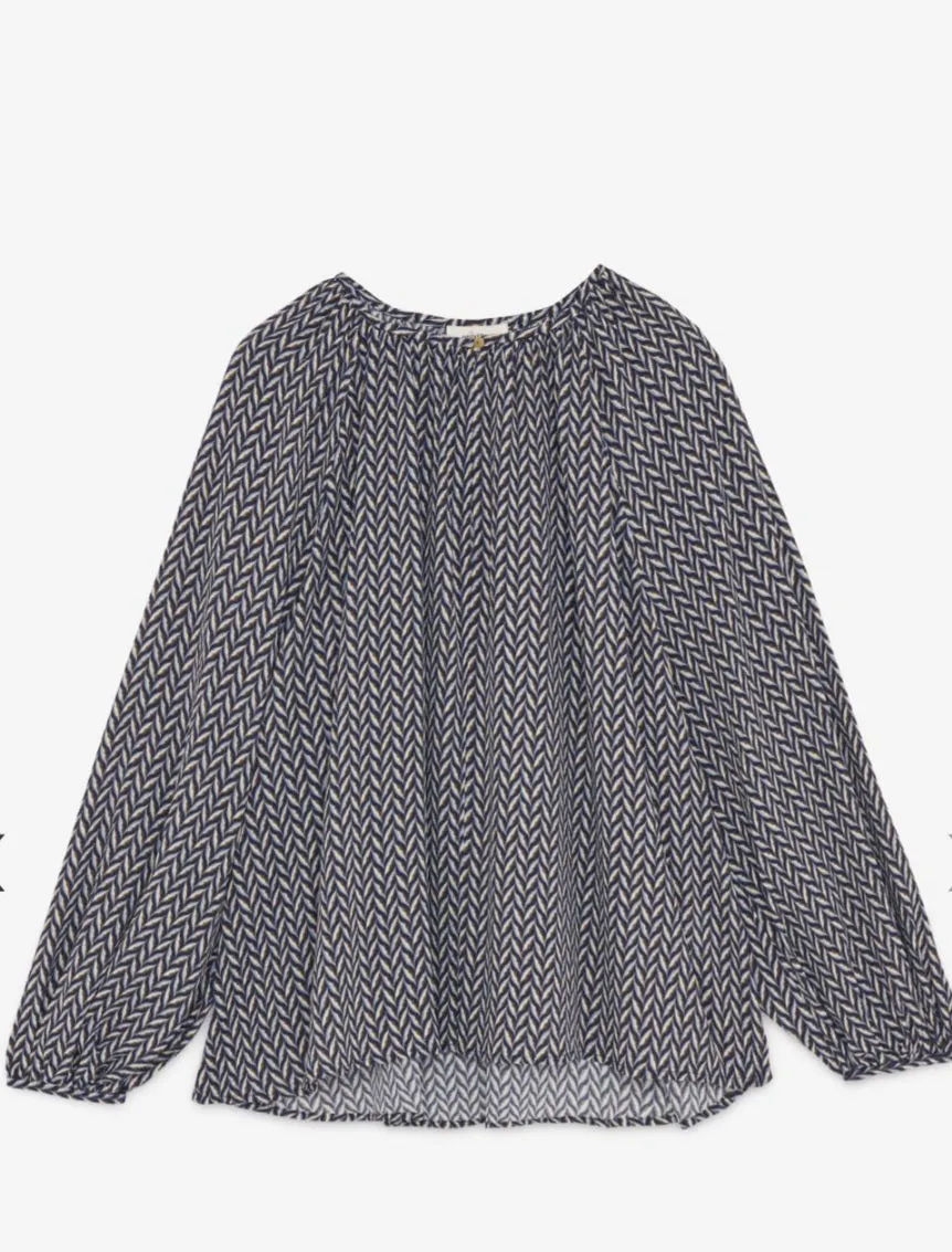 OTTOD'AME Camicia in viscosa- CVG_DC4998_2222 NIGHT