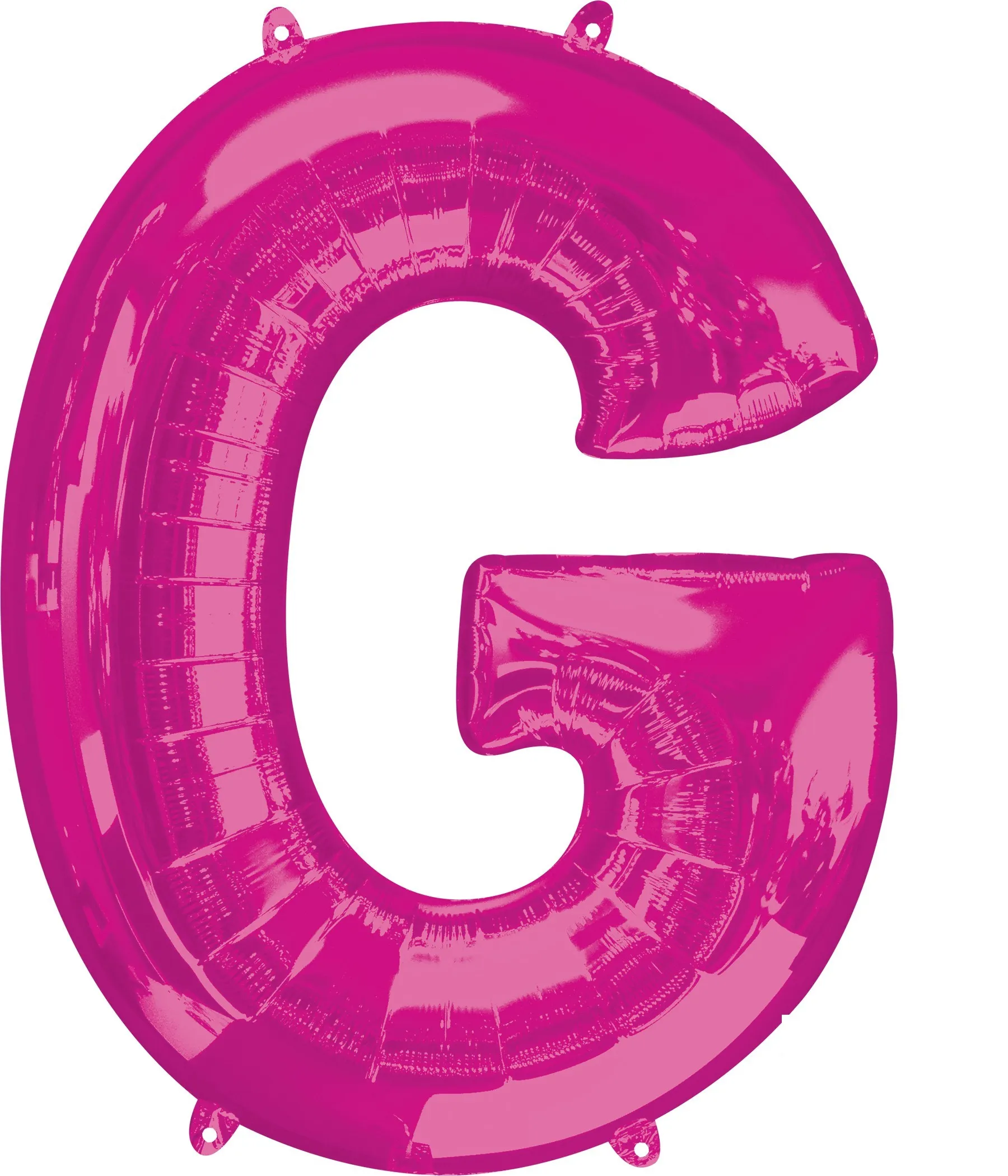Palloncino Foil lettera G rosa XL 86cm