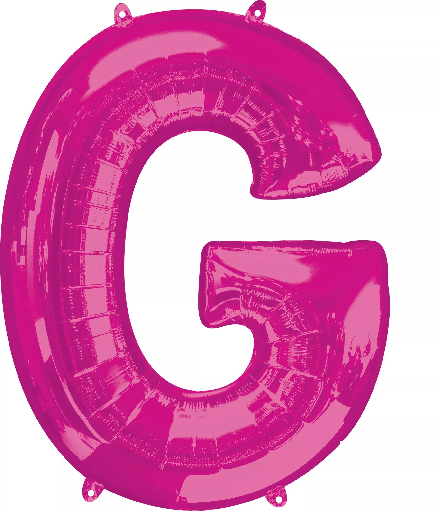 Palloncino Foil lettera G rosa XL 86cm