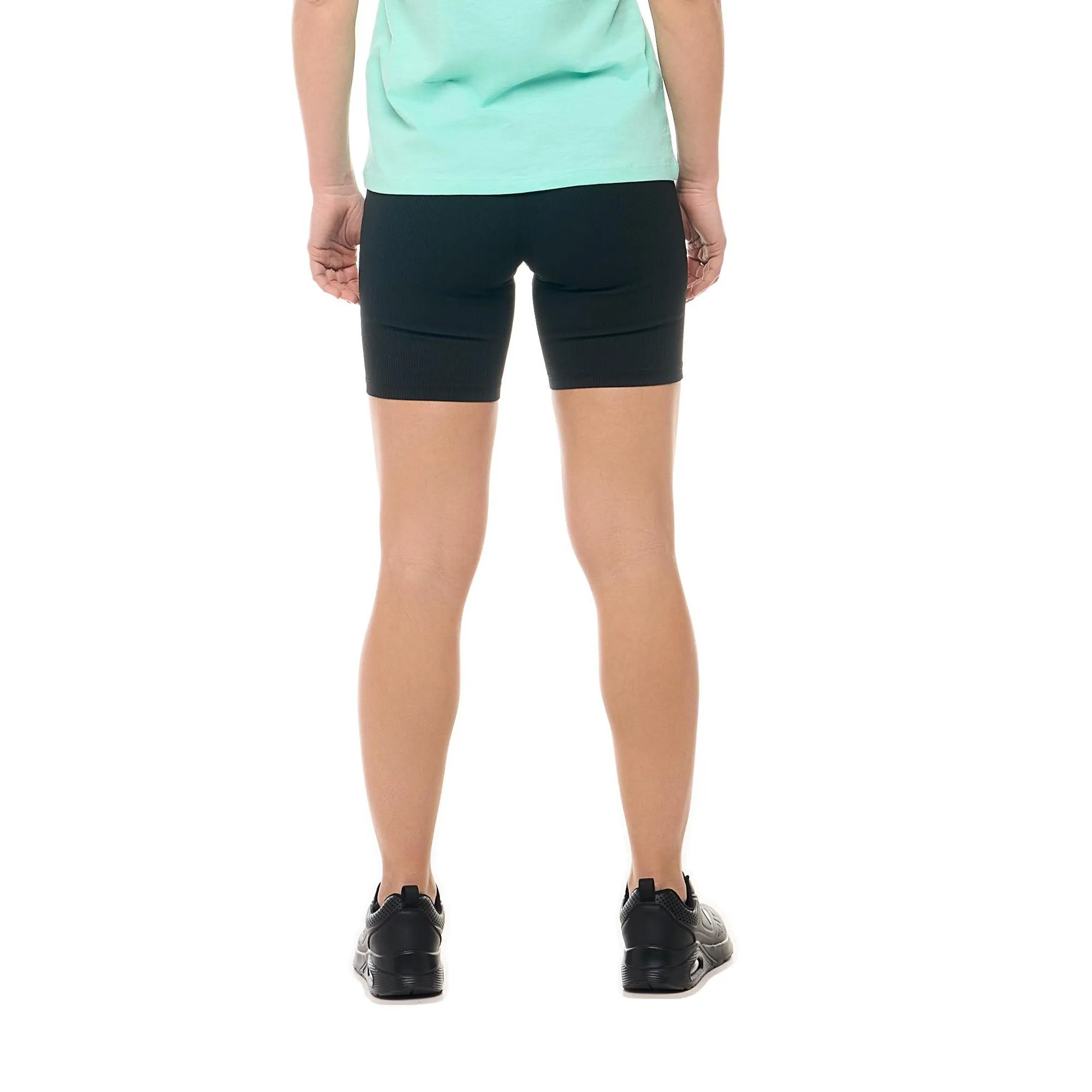 Pantaloncini leggings da donna a costine Leone Basic