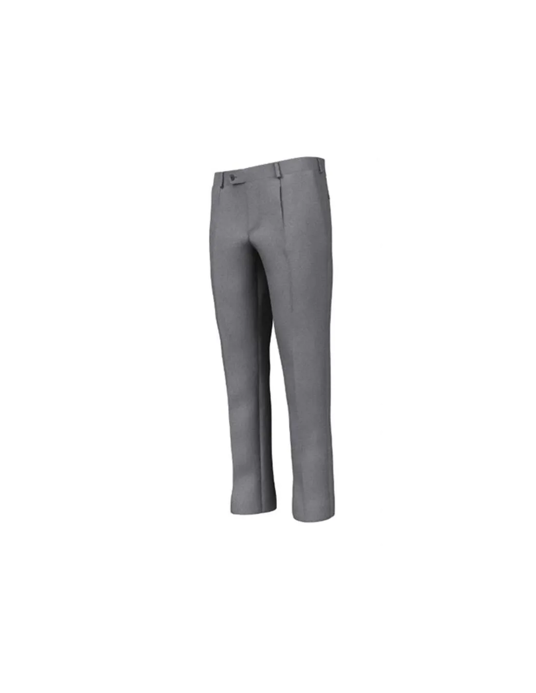 Pantalone con pinces Lana Sallia grigio medio 4 stagioni