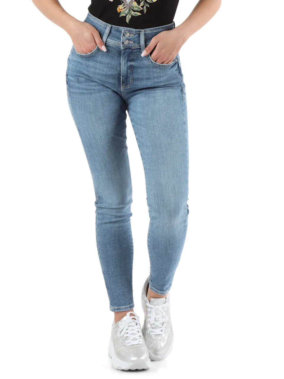 Pantalone jeans cinque cinque SKINNY HIGH SHAPE UP
