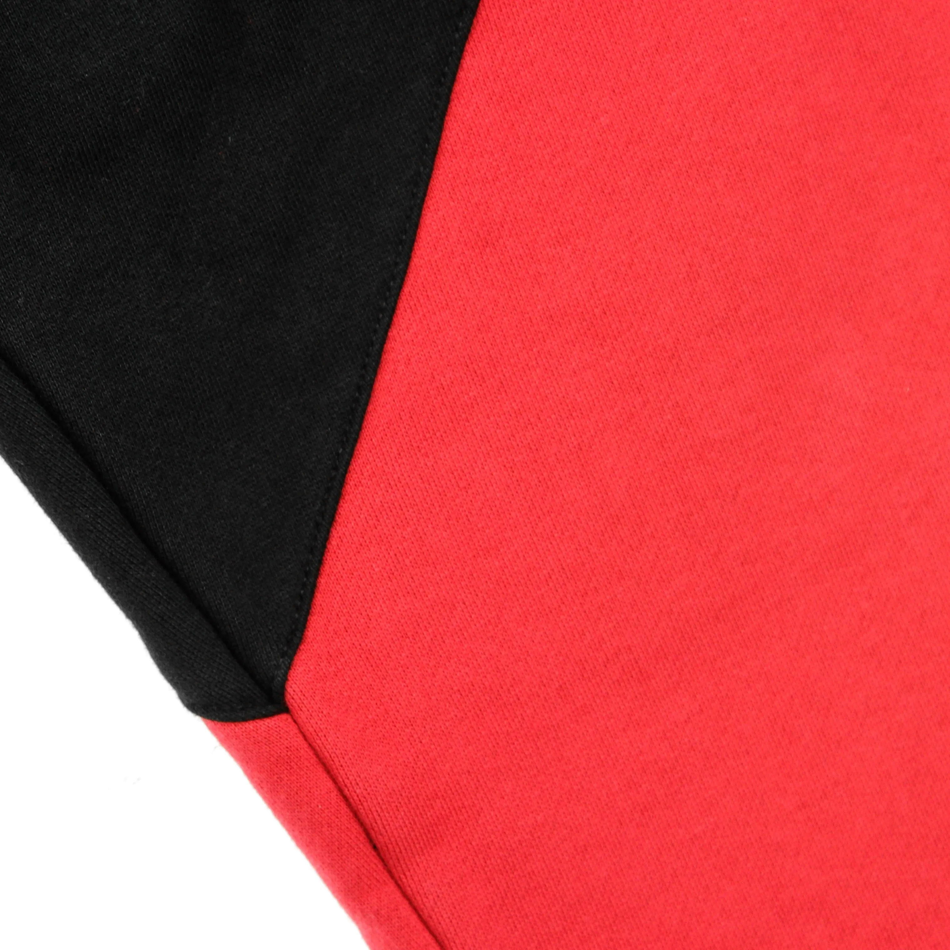 Pantalone Tuta Felpato Uomo Victorious Black/red
