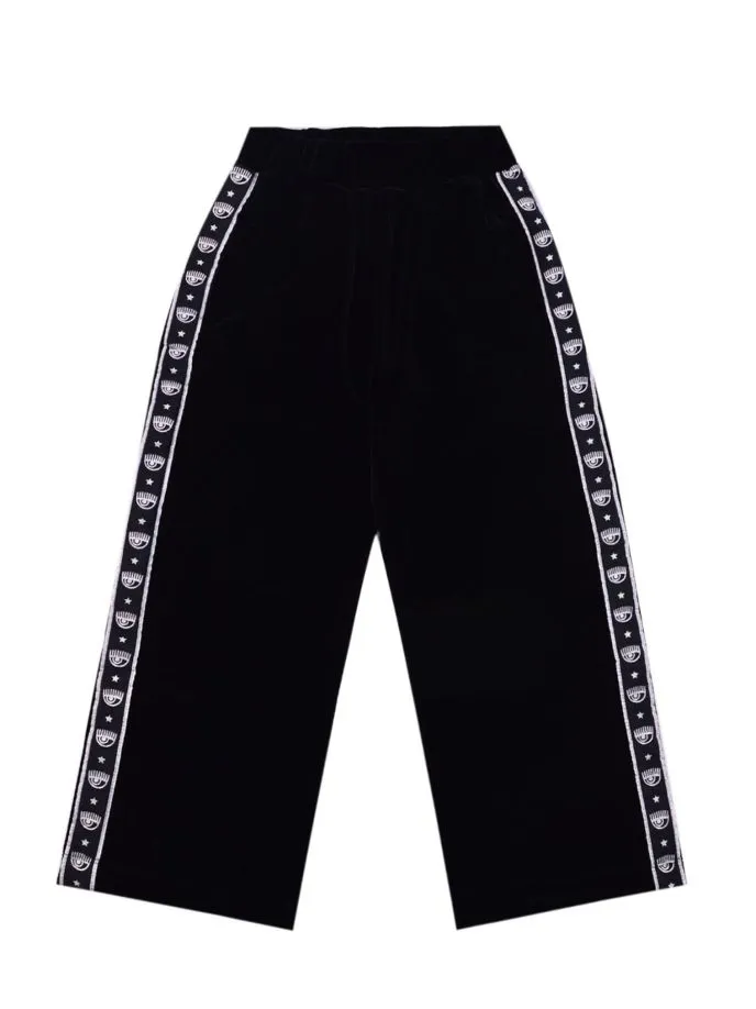 Pantaloni con bande laterali