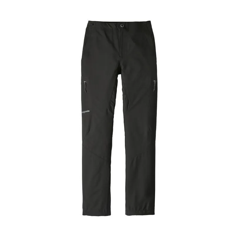 Pantaloni da arrampicata alpina Patagonia Simul (neri) - Donna