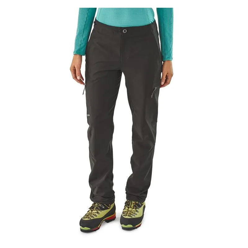 Pantaloni da arrampicata alpina Patagonia Simul (neri) - Donna