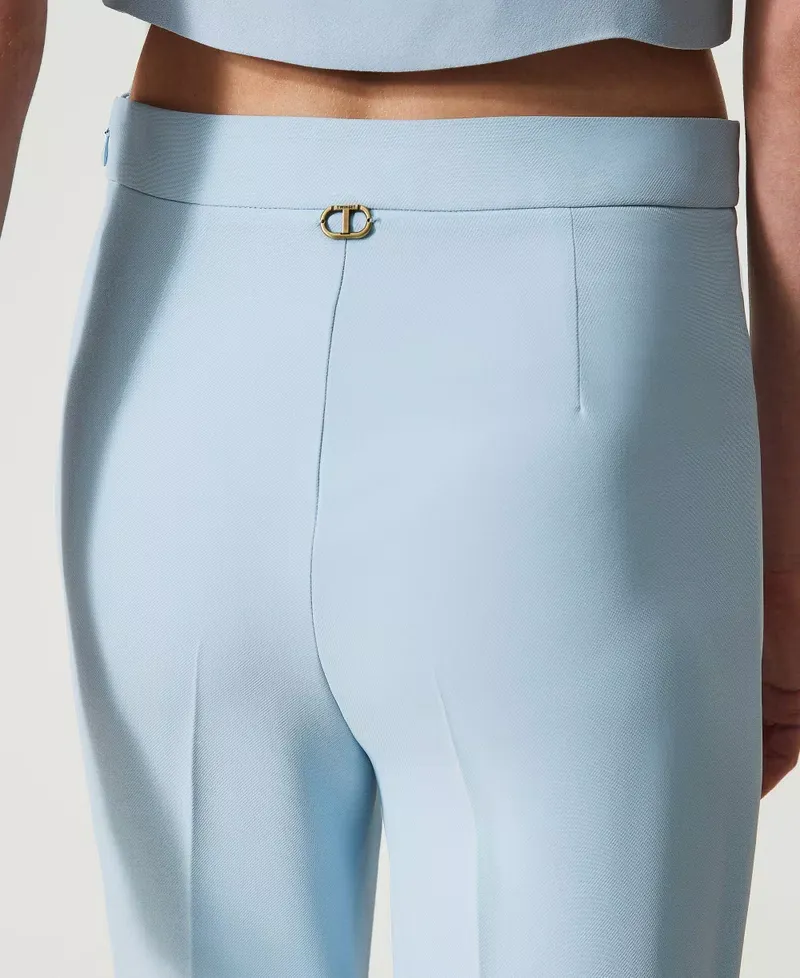 Pantaloni da donna di colore Azzurro 
