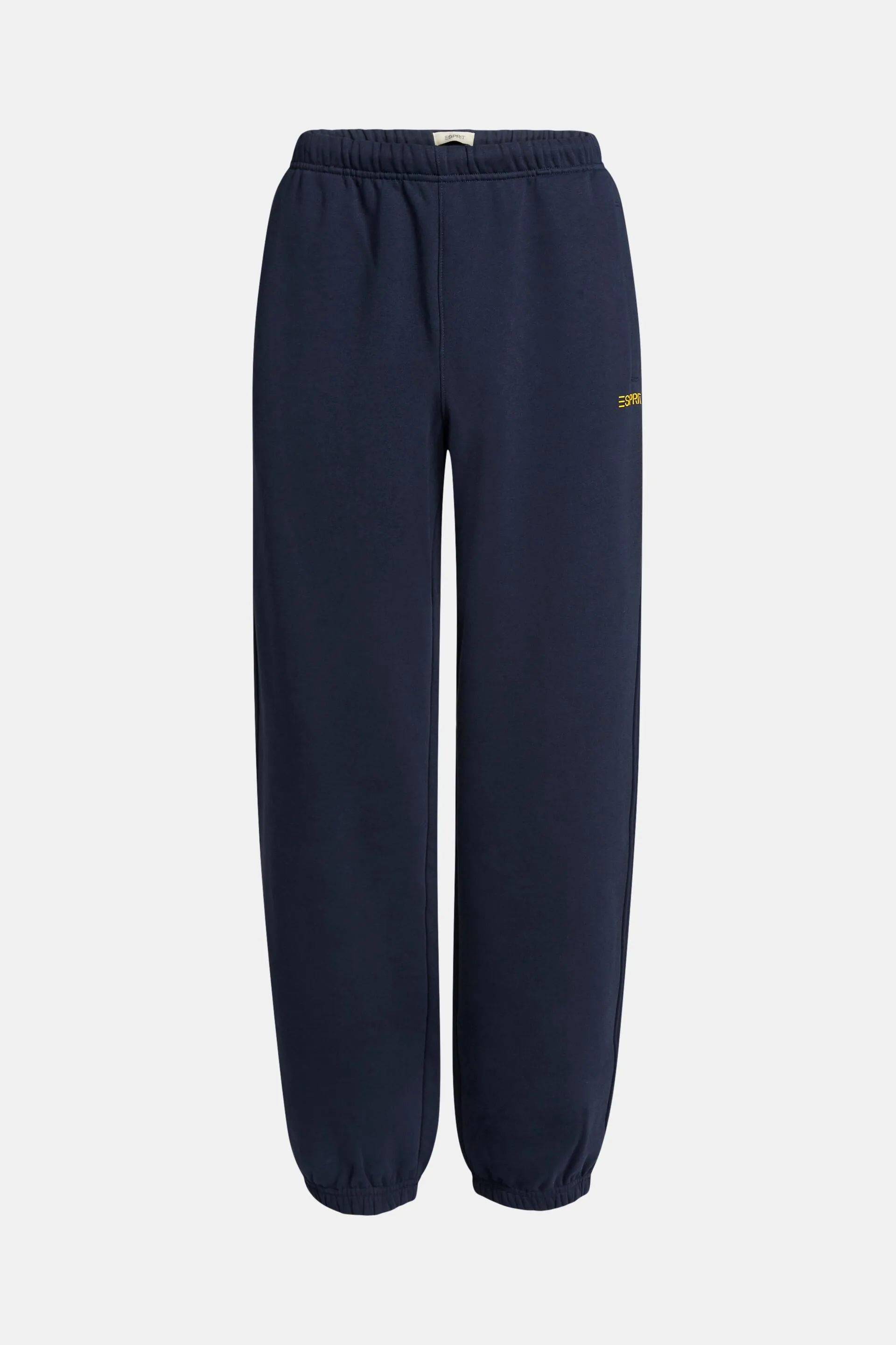 Pantaloni della tuta con logo in pile di cotone, unisex