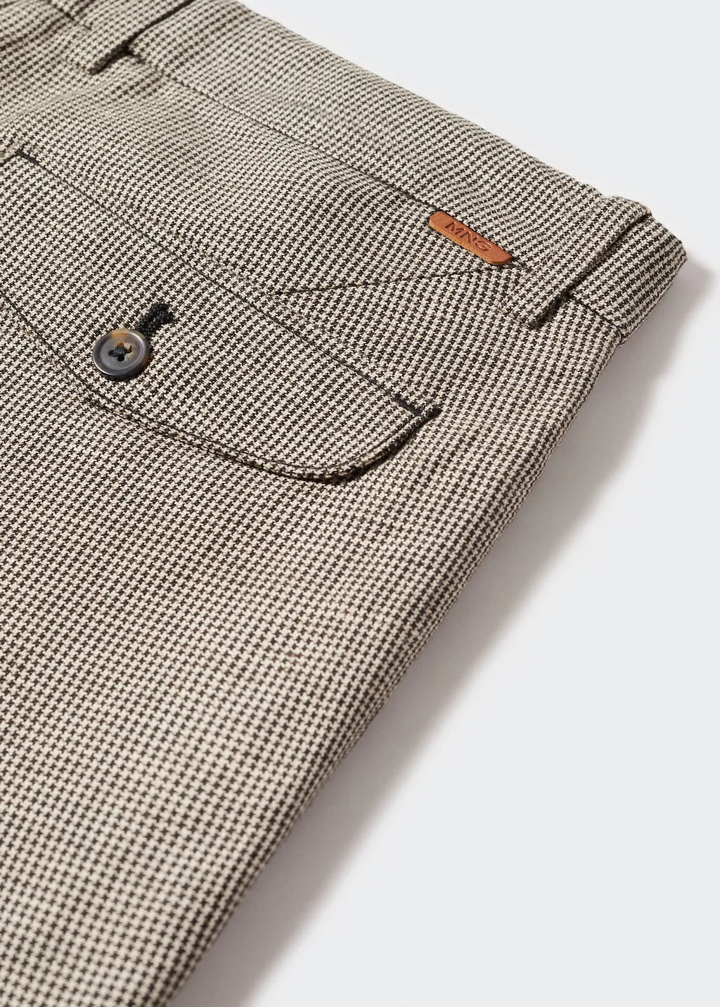 Pantaloni lino slim fit