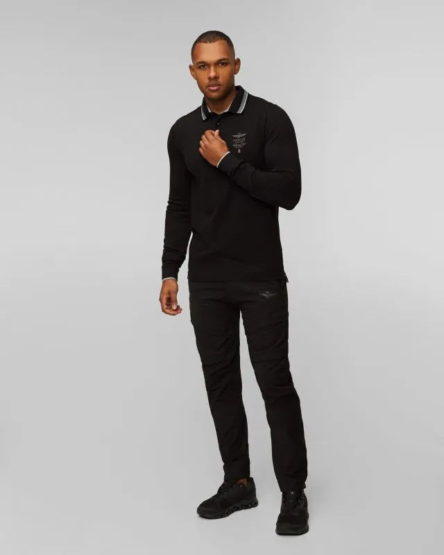 Pantaloni neri da uomo Aeronautica Militare