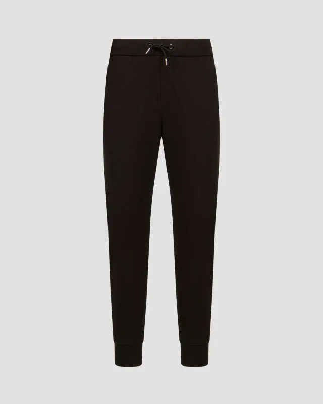 Pantaloni neri da uomo Hugo Boss Larsen