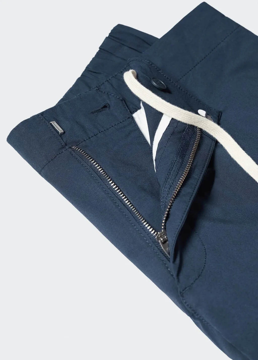 Pantaloni slim fit cotone