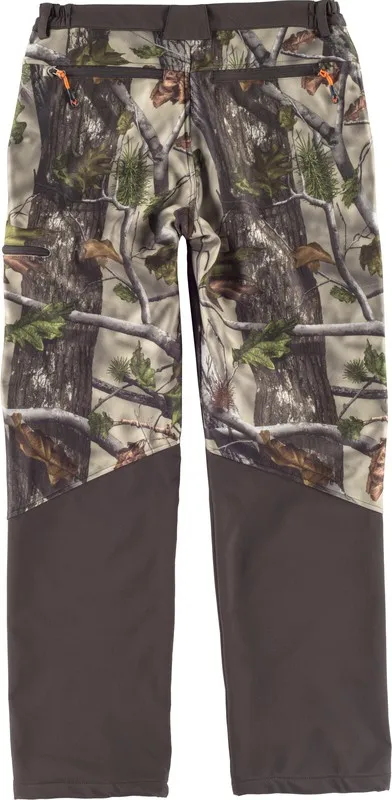 Pantaloni Softshell Combinati Camouflage Forest Green Brown